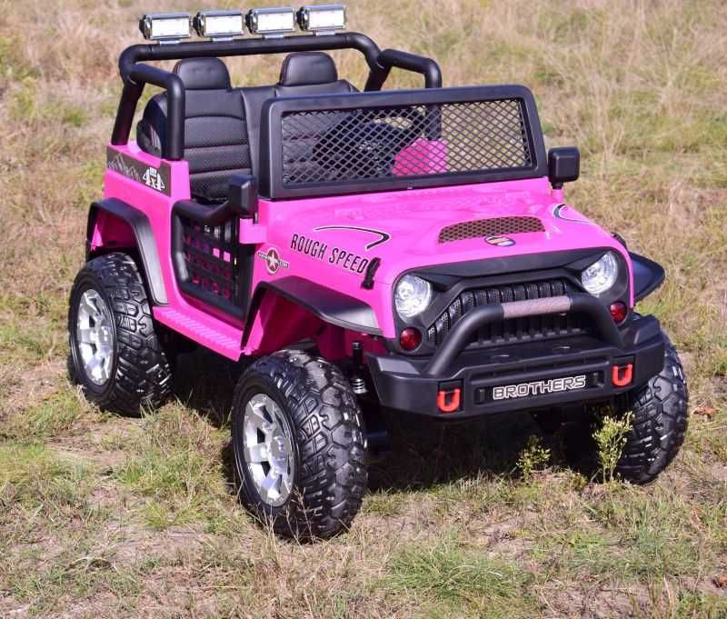 Auto samochód na akumulator WIELKI DŻIP 4X4 ROUGH SPEED jeep SUV autko