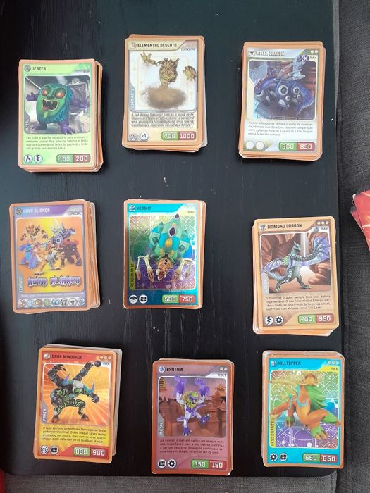 Cartas de Invizimals originais