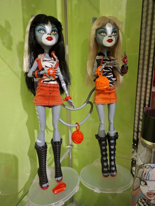Monster High Meowlody i Purrsephone