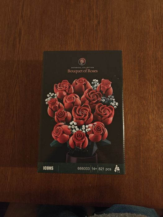 Bukiet róż klocki(bouquet of roses)