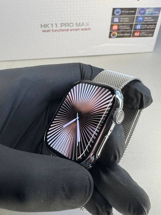 Смарт-годинник HK11 Pro Max AMOLED 46 мм | Дзвінки | 2GB памʼяті