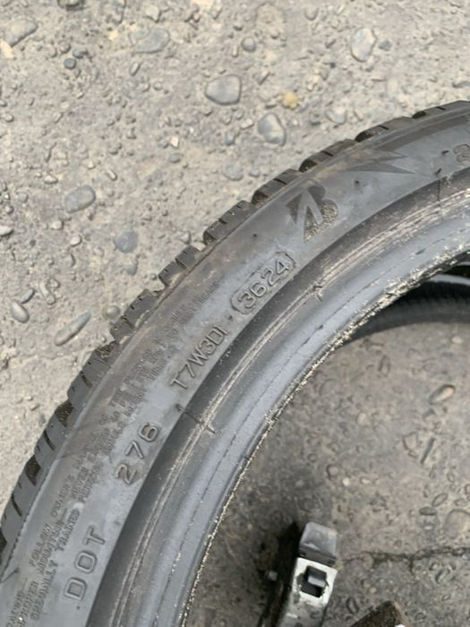 Шини 225/40 R18 Bridgestone зима 2024,23/21 рік 7/7,5 мм