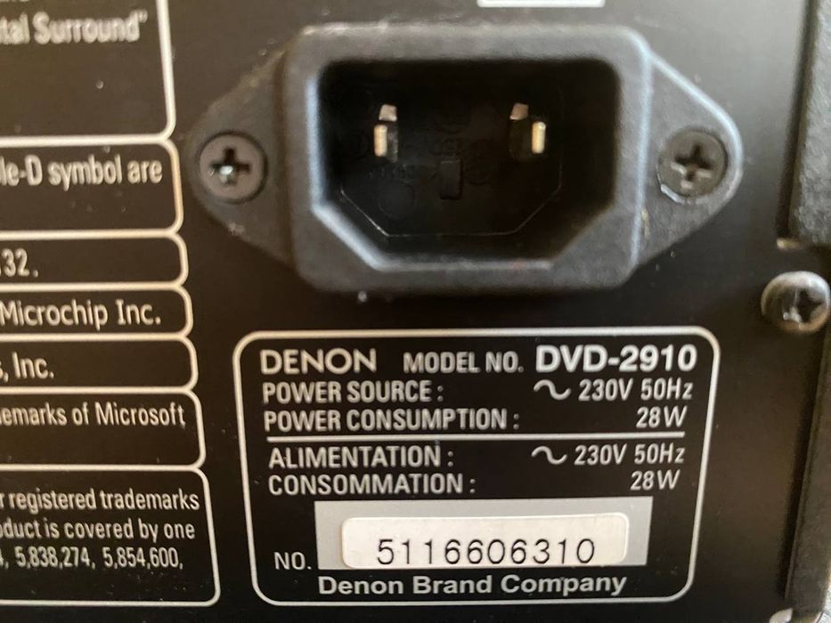 DVD проигрыватель Denon DVD-2910