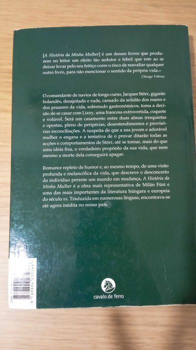 A História da Minha Mulher - Milan Fust