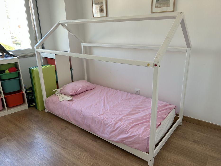 Estruta de Cama de madeira 200cmx100cm