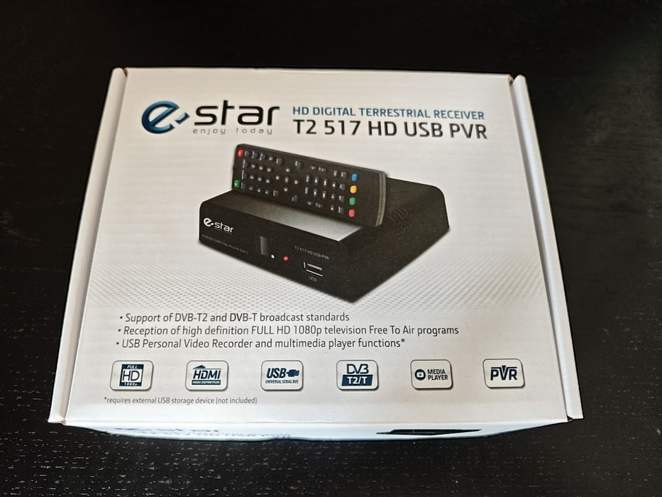 Receptor TDT e-Star (Nova na caixa)