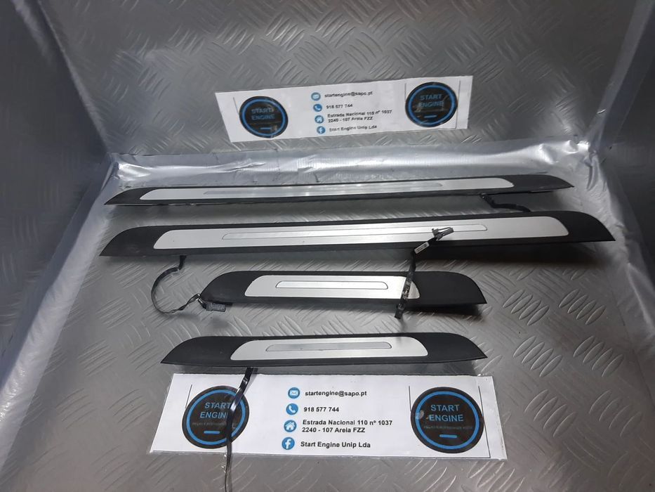 Soleiras iluminadas Audi A6 C7 originais 2011-2018