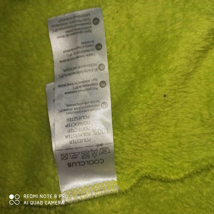 Szlafrok z kapturem Potwory i spółka zielony rozmiar 74
