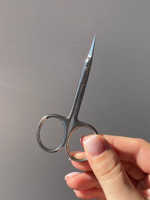 Ножиці для кутикули Staleks, для лівші, 11/3, 11/1, потребують заточки