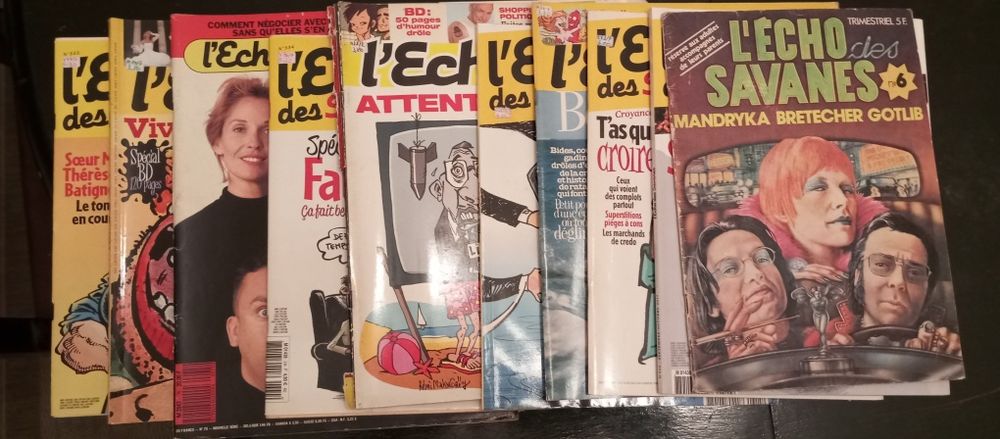 Banda desenhada francesa Echo des savannes