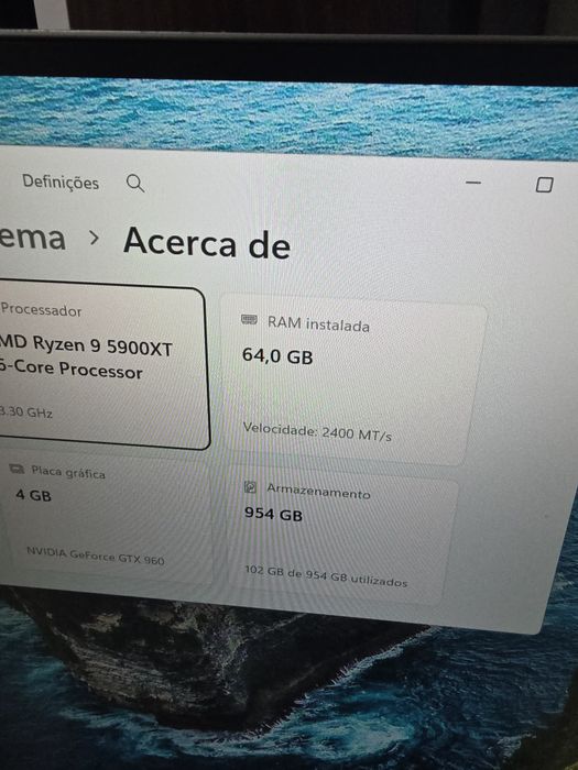 Memórias Ram Dimm 64Gb Ddr4 (2x32Gb) Kingston Fury a 3200Mhz