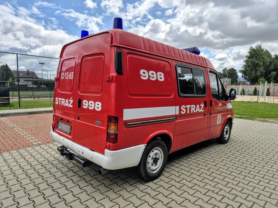 Ford Transit Straż Pożarniczy#BDB Stan#2.0benzyna#Zdrowy#Wóz Strażacki#KatB