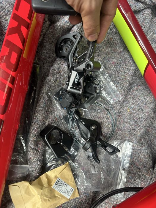 Rower rockrider xc900 carbon rozm L mtb karbon w częściach