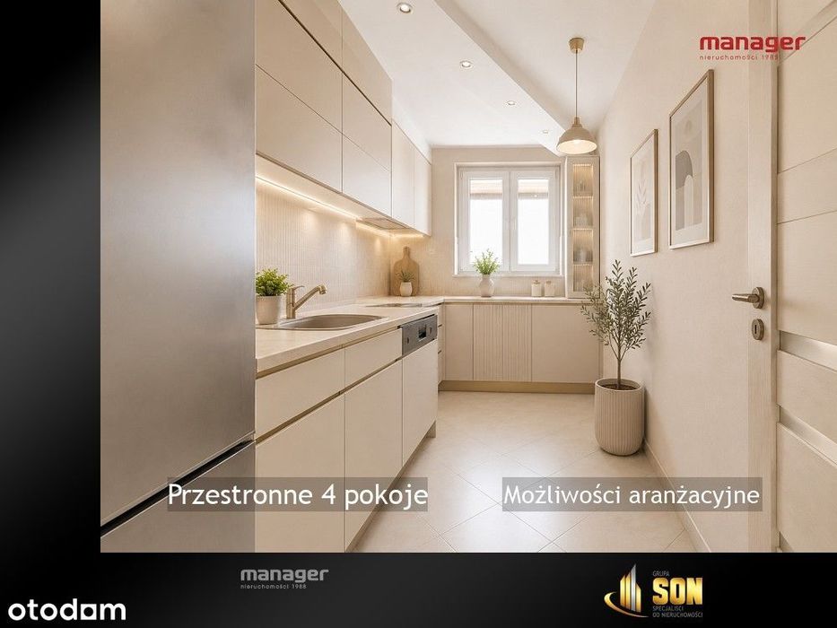 Przestronne 4 pokoje