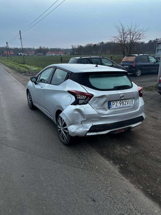 nissan micra uszkodzony