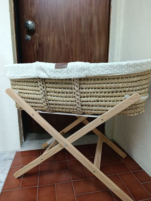 Alcofa de bebé em Algodão orgânico