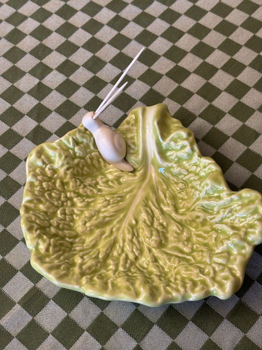 Louça das Caldas. Pratinho de aperitivos.