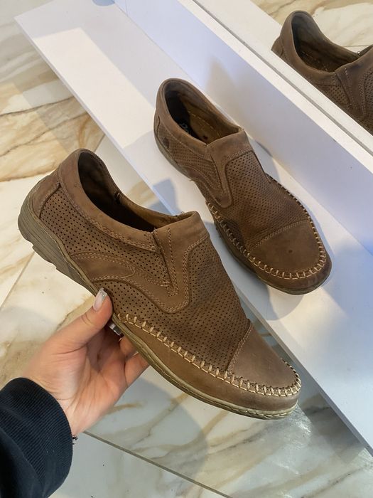 Лофери чоловічі шкіряні