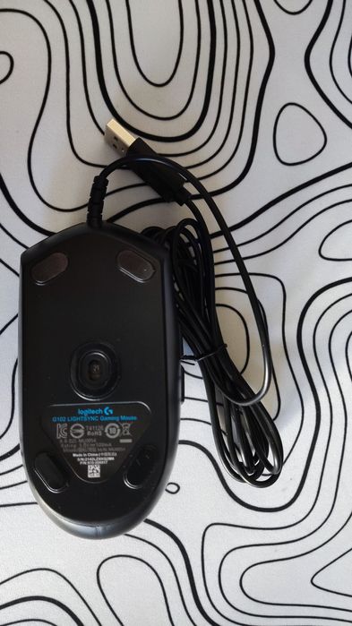 Игровая мышь Logitech G102 Lightsync (Black)