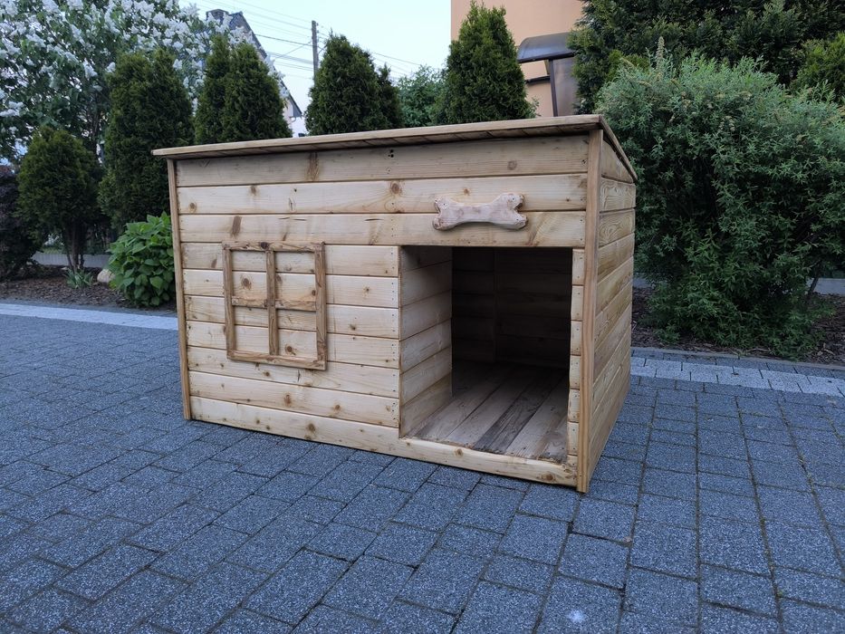 PROMOCJA Wyprzedaż Ocieplana buda XXL z przedsionkiem solidna