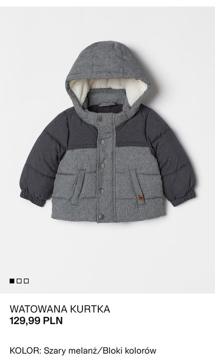 Kurtka zimowa 74 H&M