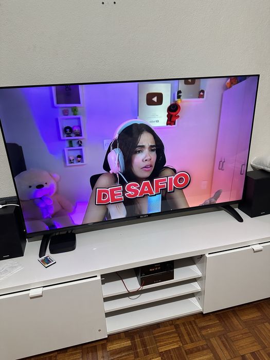 TV Smart Silver 55” 4K Android TV – 270 € (Negociável)