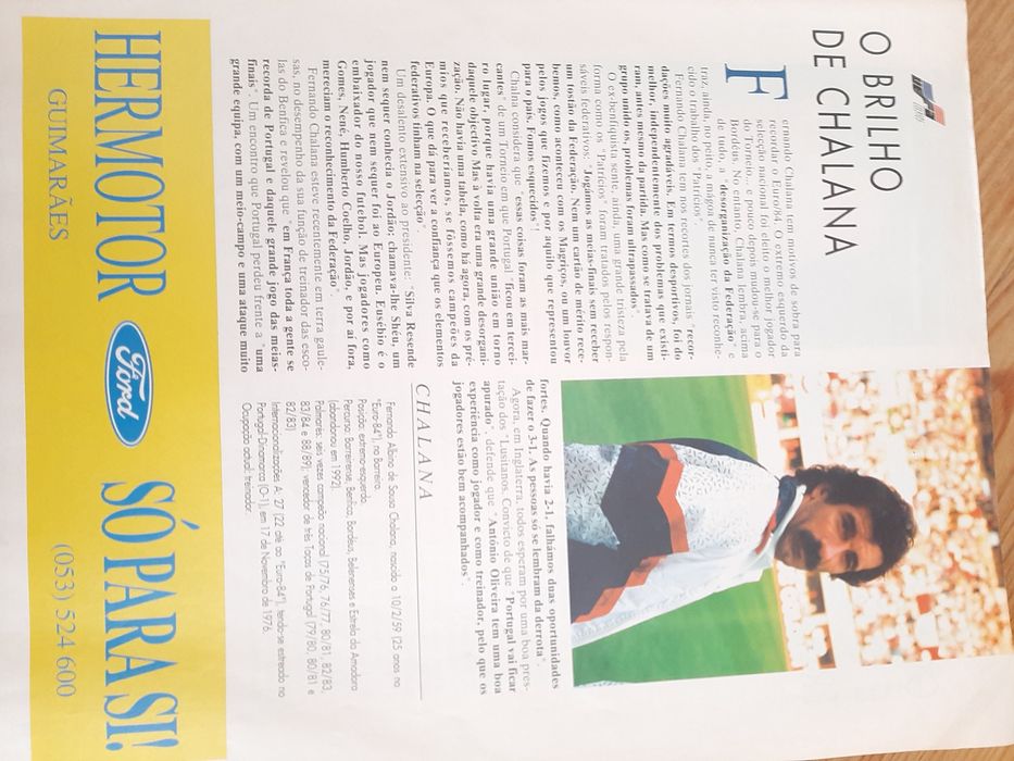 Revista Pra Wembley, Lusitanos! Euro 96