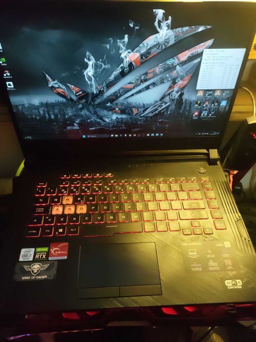 Asus Rog Strix G15 G512LV  i7-10870H  40GB RAM