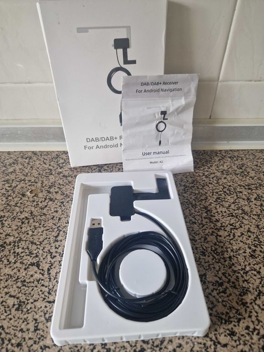 Receptor DAB/DAB+ para Navegação Android – Rádio Digital