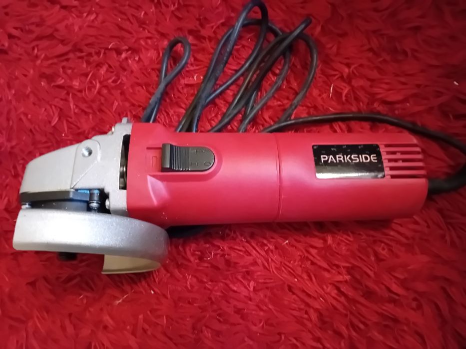 Polidor Angular profissional+Conjunto de 10 discos-Parkside(Novo)