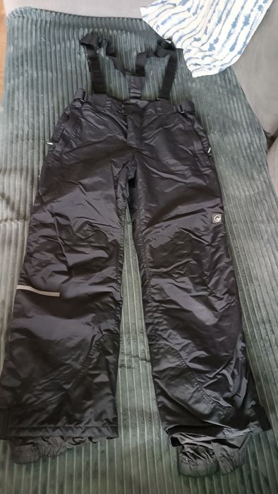 Czarne spodnie narciarskie Quechua, rozm. 175cm