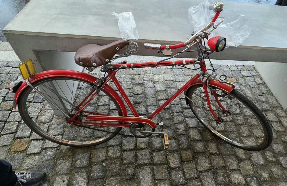 Bicicleta antiga chrysler rara