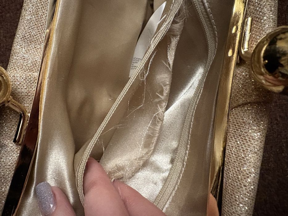 Сумка клатч Oasis жіноча золота