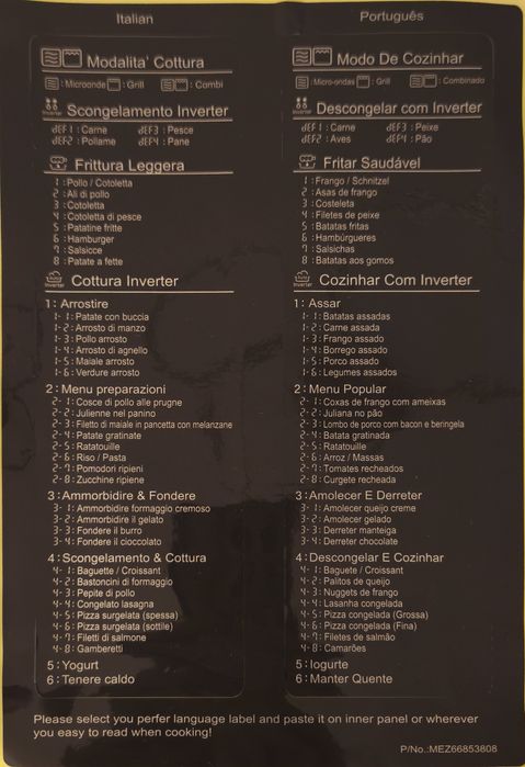 Microondas LG com grill