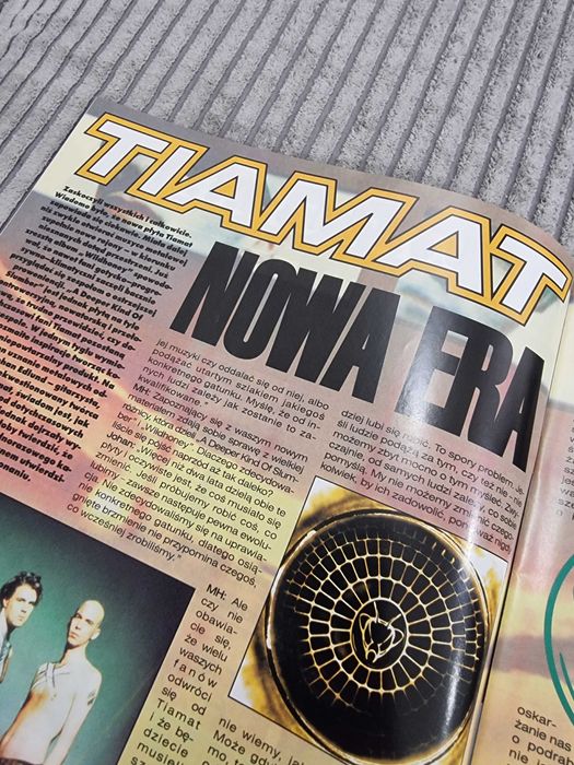 Metal Hammer 6/1997 - Tiamat, Plakaty: Tiamat, Pist.On