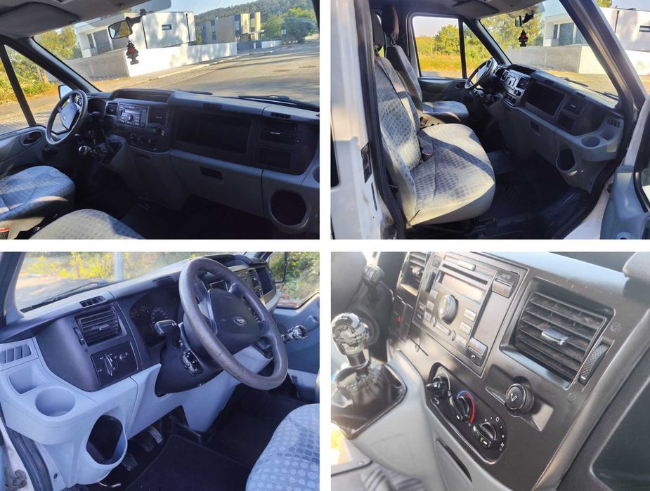 Ford Transit 350L – 7 Lugares – Caixa Aberta