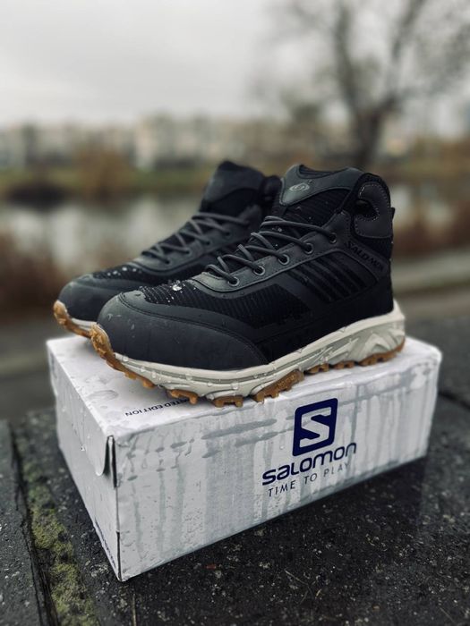 Зимние мужсике кросовки термо  salomon  чоловічі зимові кросівки