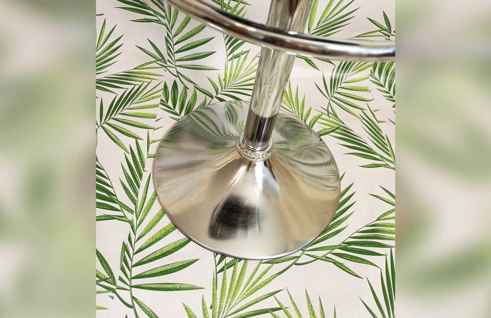 Барний стілець зі спинкою для майстра/Крісло в перукарню барне шир49см