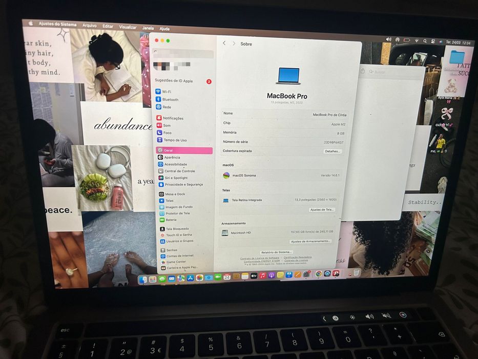 MacBook Pro 13 Polegadas, M2 2022