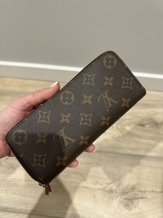Кошелек , гаманець louis vuitton clemence, оригинал , lv оригінал