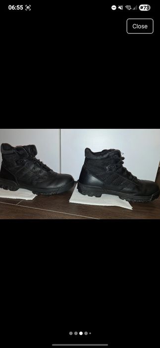 Buty Bates EU 47,5 EU47,5 czarne skóra