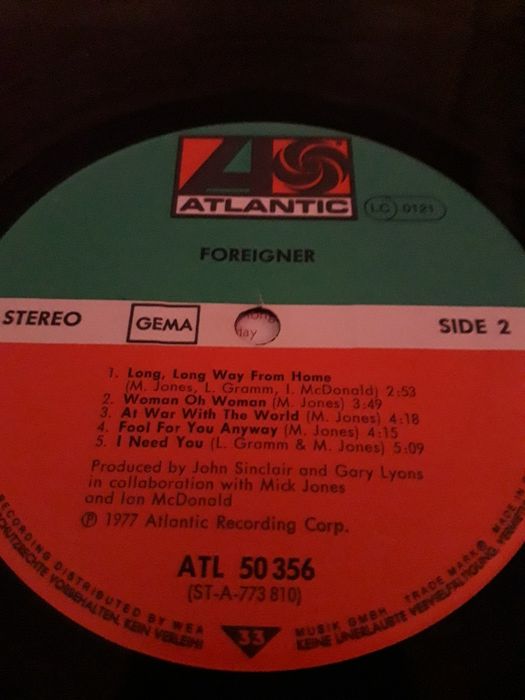 FOREIGNER-Foreigner, orginal.