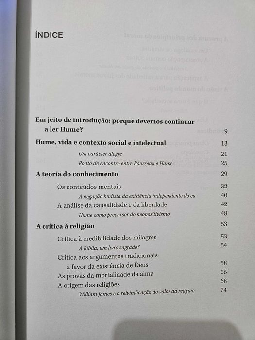 Livro Hume - Saber ser cético