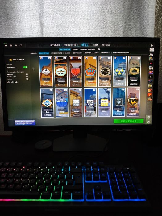 Setup Gaming  240Hz RTX 3060 Ti