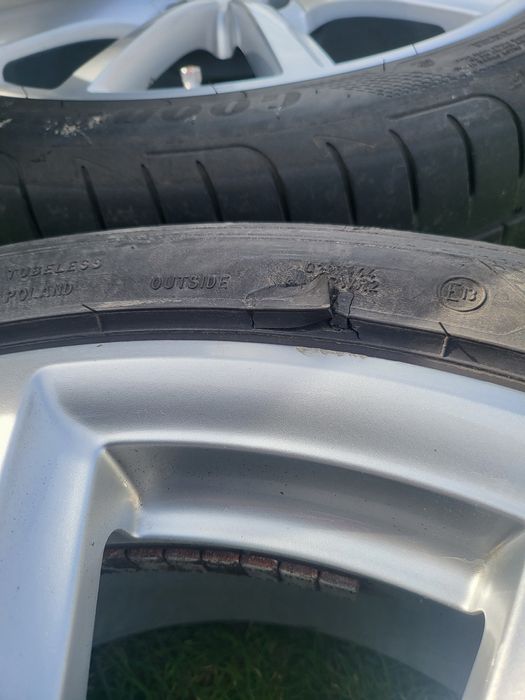 Oryginalne Felgi 18 "Audi a6 c6 z oponami