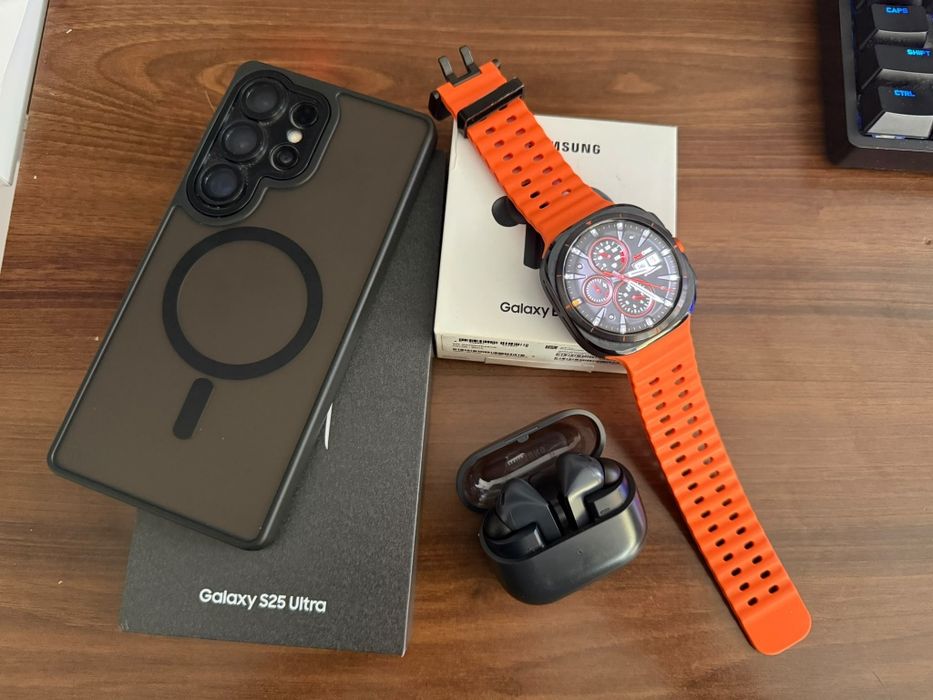 Zamiana/Samsung s25 ultra/WatchUltra/Buds 3 pro/stan bardzo dobry.