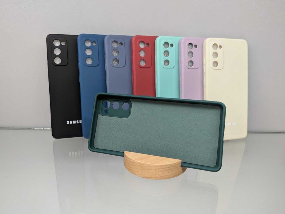 Противоударный чехол Samsung S20 FE Софт Тач чохол мікрофібра