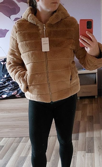 Nowa kurtka futrzana L/XL  damska