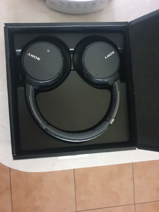 Słuchawki nauszne sony wh-ch700n bezprzewodowe