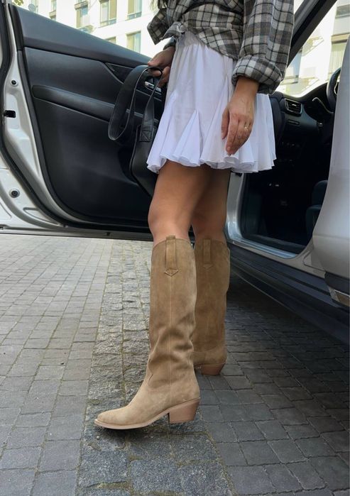 Козаки натуральний замш